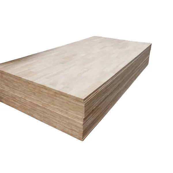 แผ่นไม้ยางพาราติดกาวขอบ